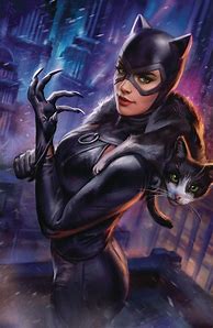 Image result for Catwoman and Cat