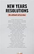Image result for Top 20 New Year's Resolutions