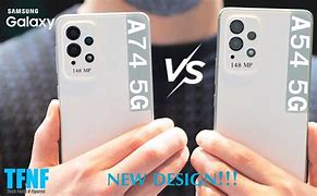Image result for Samsung A54 vs A74