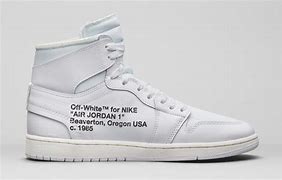 Image result for Air Jordan $1 Off White