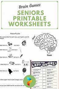 Image result for Brain Games Printable Worksheets