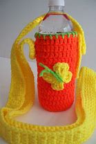 Image result for Bottle Holder Crochet Crossbody