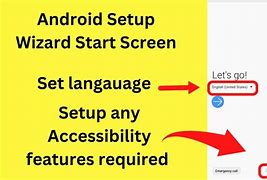 Image result for Google Setup Wizard Android