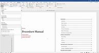 Image result for Word Professional Manual Template