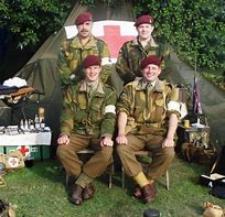 Image result for 133 Parachute Field Ambulance Universal Carrier