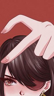 Image result for Heart Hand Anime PFP