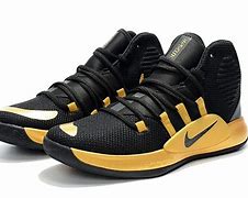 Image result for Black and Gold Basketball Shoes