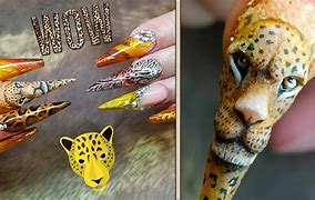 Image result for 3D Nail Art Animal Prins