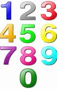 Image result for Colorful Single Numbers Printable