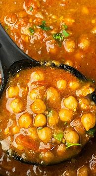 Image result for Indian Food with Chickpeas
