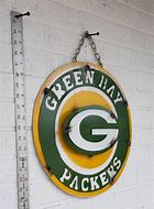 Image result for Green Bay Packers Metal Sign
