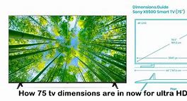 Image result for Sony TV Screen Sizes