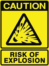 Image result for Funny Explosion Warning