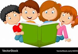 Image result for Children Reading Cartoon Pics