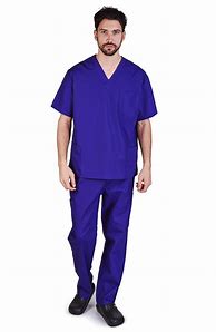 Image result for Cornflower Blue Scrubs Uniform Men