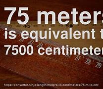 Image result for 75 Meters