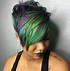 Image result for Pink and Lime Green Hair