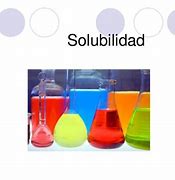 Image result for solubilidad