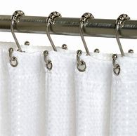 Image result for Extra Long Shower Curtain Hooks