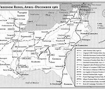 Image result for Freedom Riders Map