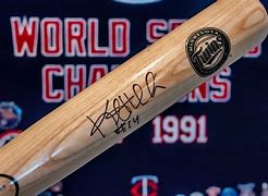 Image result for Mini Baseball Bat at the Twins Game
