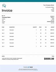 Image result for Free Rental Invoice Template