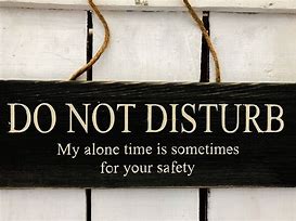 Image result for Door Sign We Are Not Home