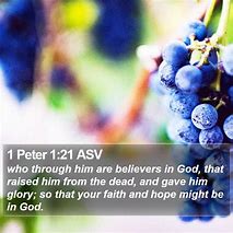 Image result for 1 Peter 1:21