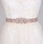 Image result for Rose Gold Wedding Dress Belts