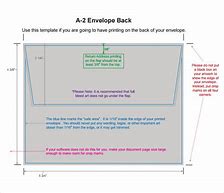 Image result for A2 Envelope Size Template