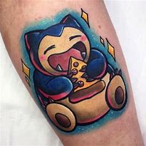 Image result for Snorlax Tattoo