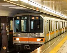 Image result for Tokyo Subway Train