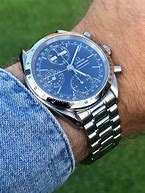 Image result for Omega Watch Blue Face Unusual