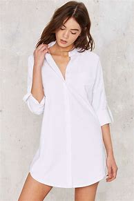 Image result for Button Down Shirt Dress