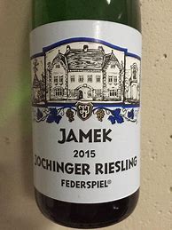 Image result for Weingut Josef Jamek Gruner Veltliner Federspiel Jochinger