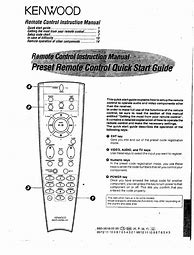 Image result for Kenwood Universal Remote Codes RC R0900