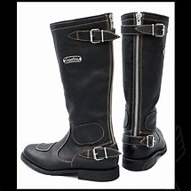 Image result for Vintage Motorcycle Boots