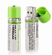 Image result for Rechargeable Batteries with USB Port