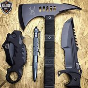 Image result for Survival Knife Set