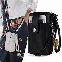 Image result for Crossbody Phone Case with Makeup Holder