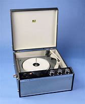 Image result for Old Record Player with Plastic Cover