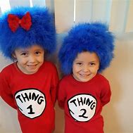 Image result for Thing 1 Hair SVG