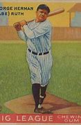 Image result for Most Rarest Babe Ruth Card