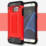 Image result for Samsung Galaxy S7 Edge Case Hard Soft Rubber Hybird Armor Impact