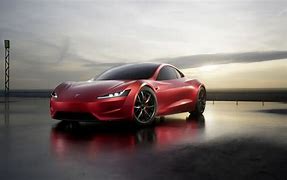 Image result for Tesla Red Car
