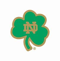 Image result for Notre Dame Shamrock Logo