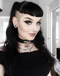 Image result for Gothic Girl Hair