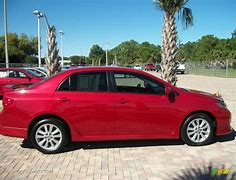 Image result for 2010 Red Corolla LX