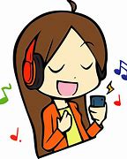 Image result for People Listening to Music Clip Art