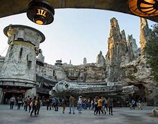Image result for Galaxy Edge Disney World Size